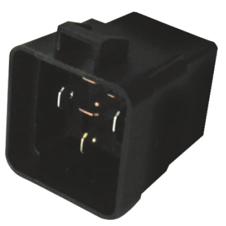 RELAY WITH SKIRTED COVER AND METAL BRACKET