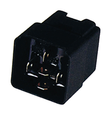 RELAY WITH SKIRTED COVER AND METAL BRACKET