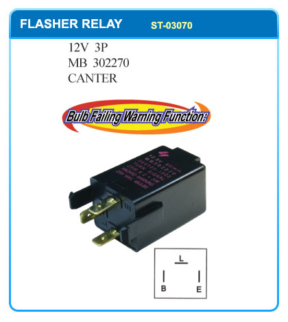 12V 3P  MB 302270  CANTER
