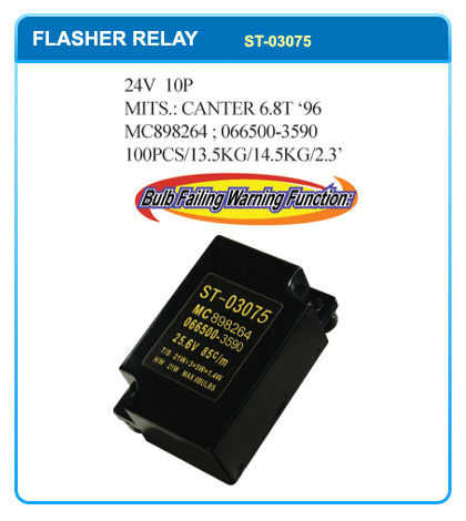 24V 10P  MITSUBISHI.:CANTER 6.8T 1996  MC898264  0665003950