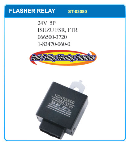 24V 5P  ISUZU FSR FTR  0665003720  1834700600  8198037080  0665003721  1834700601  0665003722