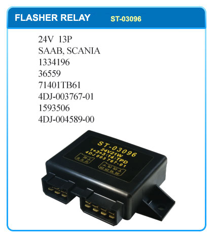 24V 13P  SAAB SCANIA  1334196 36559 71401TB61 4DJ00376701 1593506 4DJ00458900 334470 D02867